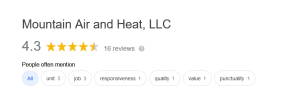 Mountain Air and Heat Review